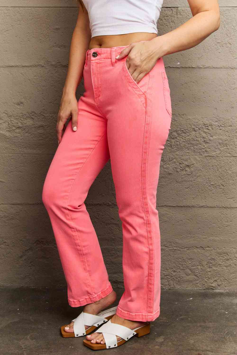 RISEN Kenya High Waist Straight Jeans