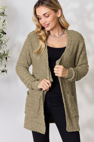 Falling For You Popcorn Cardigan