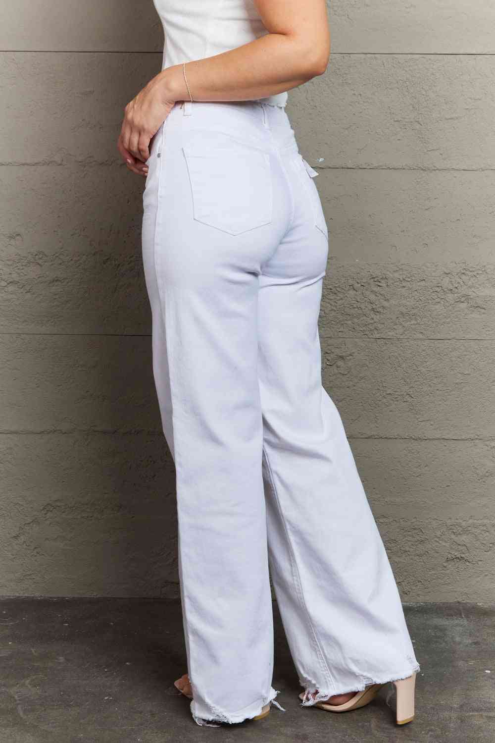 RISEN Raelene High Waist Wide Leg Jeans