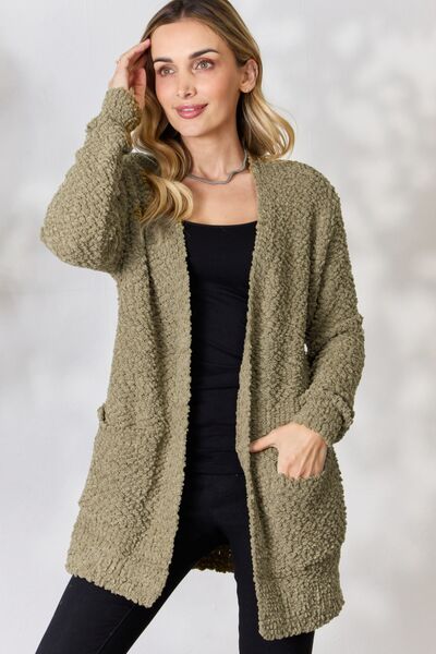 Falling For You Popcorn Cardigan