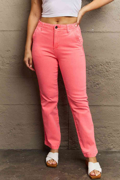 RISEN Kenya High Waist Straight Jeans