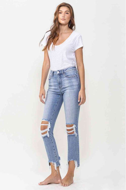 Lovervet Courtney Super High Rise Kick Flare Jeans