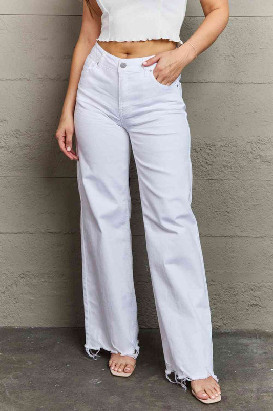 RISEN Raelene High Waist Wide Leg Jeans