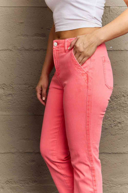 RISEN Kenya High Waist Straight Jeans